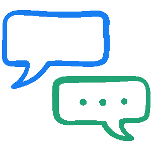 Personas comunicándose